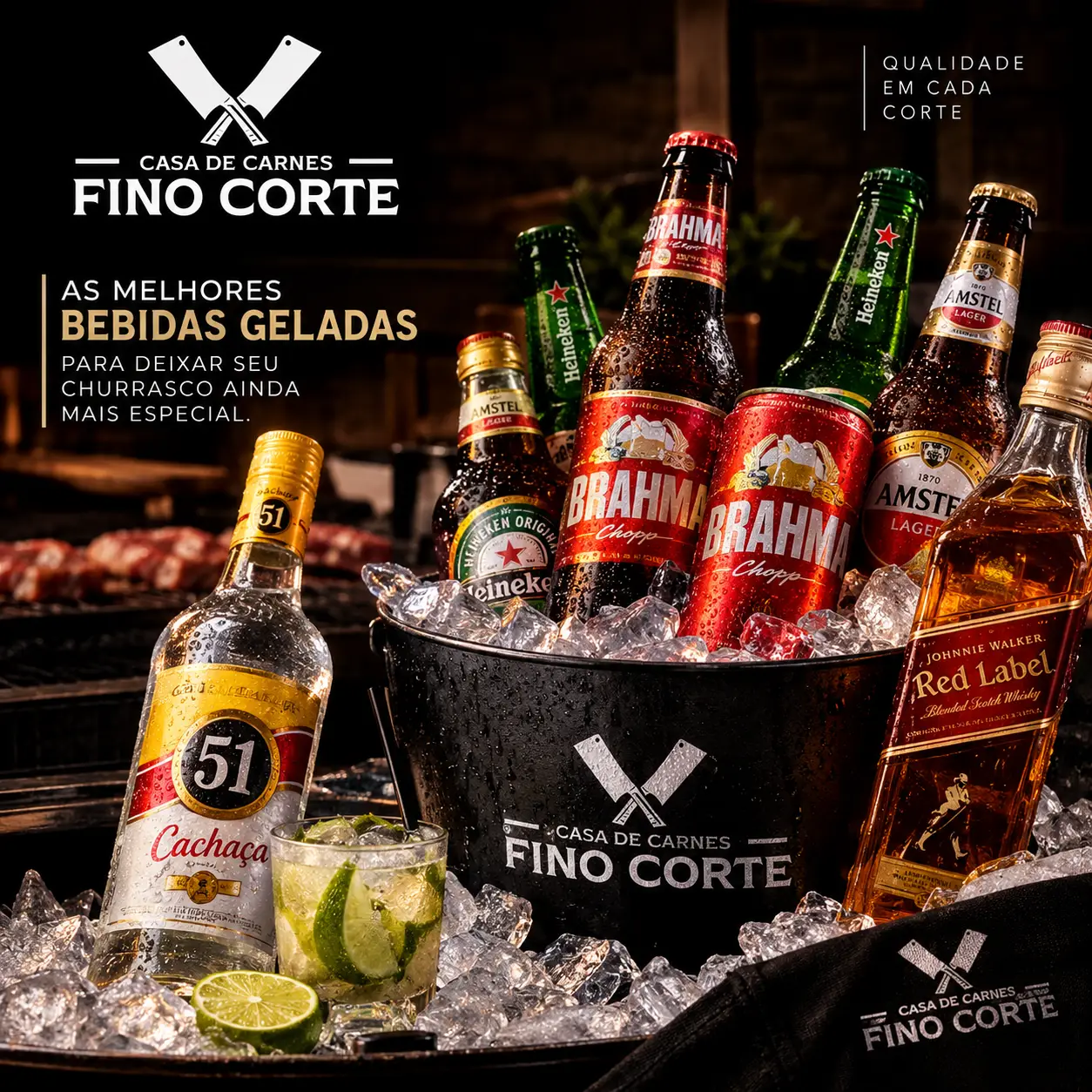 Bebidas Geladas e Cervejas