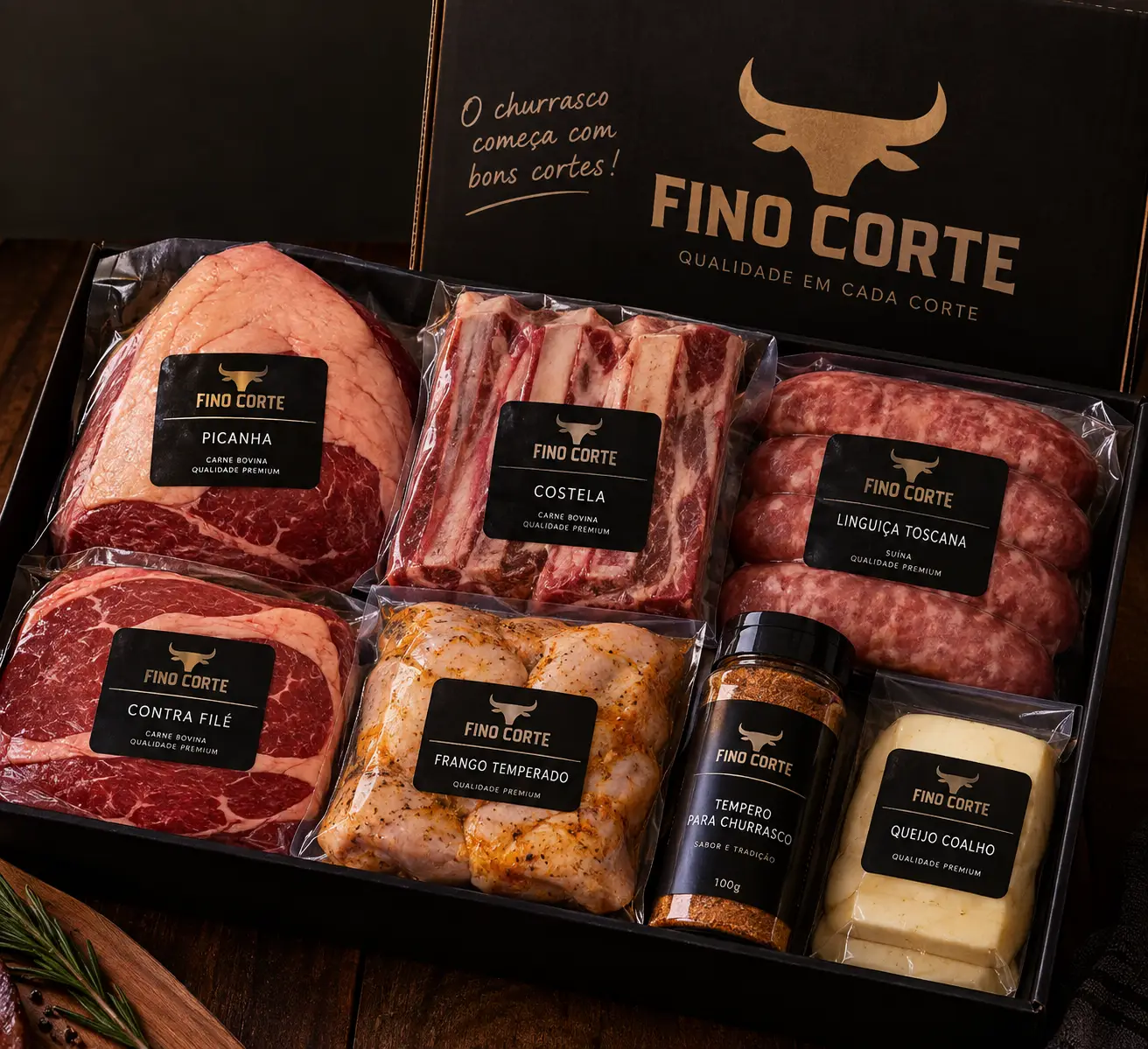 Kit Churrasco Fino Corte